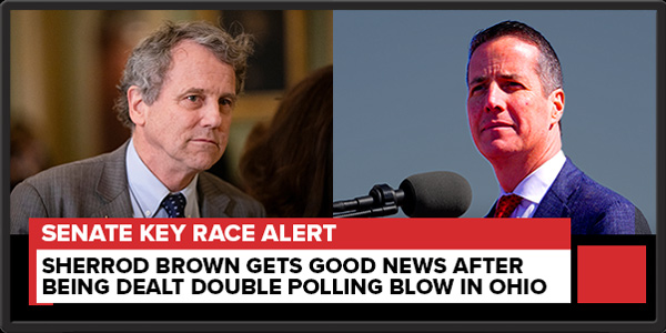 Sherrod Brown Gets Good News After Being Dealt Double Polling Blow in Ohio