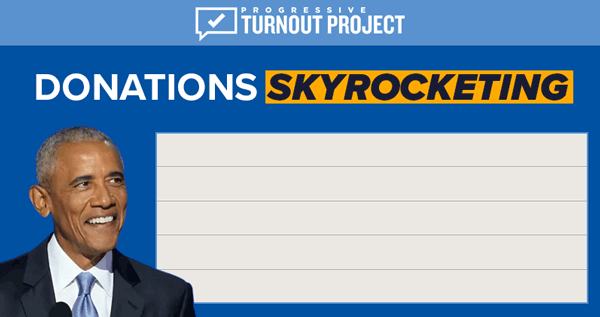 Donations Skyrocketing w/ Obama