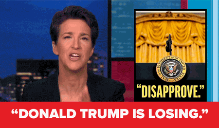 DONALD TRUMP IS LOSING - Maddow