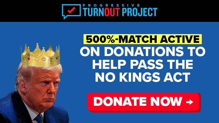 500%-MATCH Active to Pass the No Kings Act 500%-MATCH Active to Pass the No Kings Act