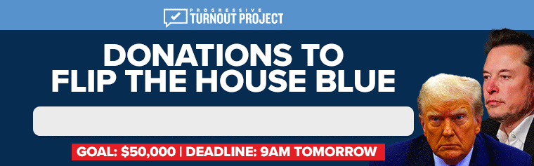 DONATIONS TO FLIP THE HOUSE BLUE