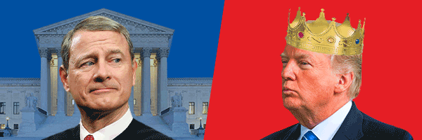 Trump vs. Roberts Trump vs. Roberts