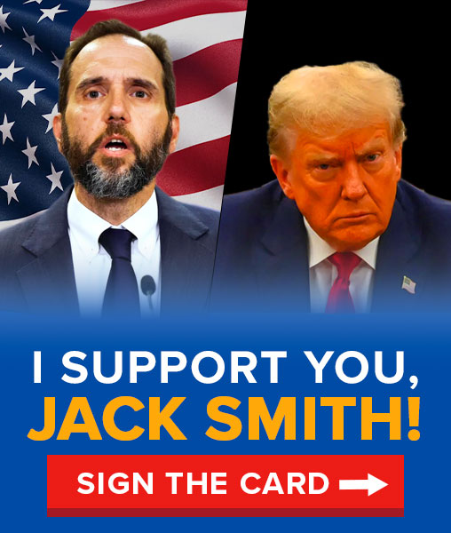 I support you, Jack Smith!| Sign the Card