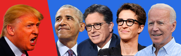 Trump // Sanders, Jeffries, AOC, Biden