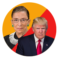 Ruth Bader Ginsburg | Donald J. Trump