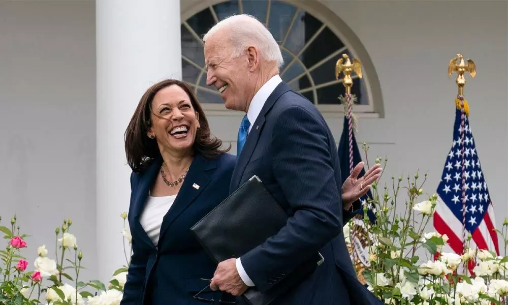 President Joe Biden and Vice President Kamala Harris