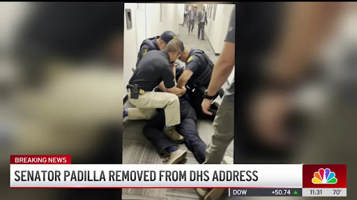 Senator Padilla Removed from DHS Address